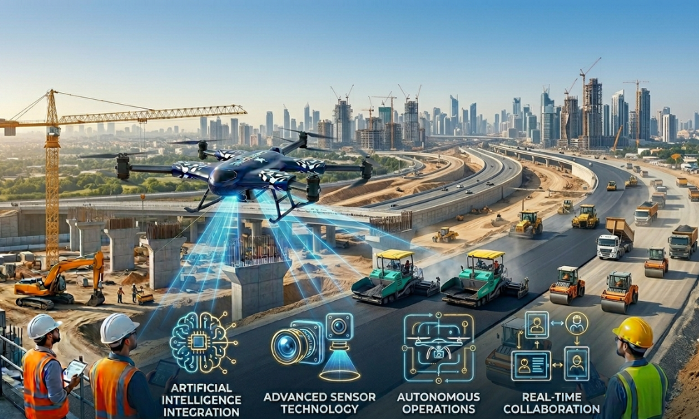 Future Trends in Construction Drone Technology - ZenaDrone
